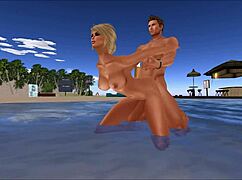 lazy sunday in 3d cartoon