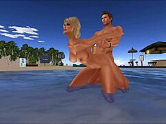 lazy sunday in 3d cartoon