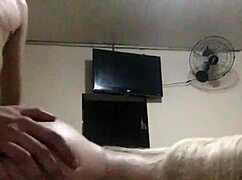 Latina milf sits on big cock in rio hotel until orgasm