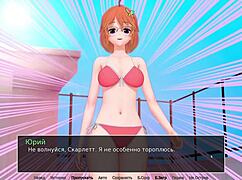 Asian Whore in Bra Gets Big Cock Jerked for Cum on Face - HS Tutor Part 9