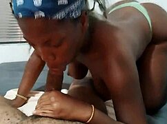 i suck his big cock for the first time he likes my big ass in the air and i love giving deepthroat sucking - jhodez1