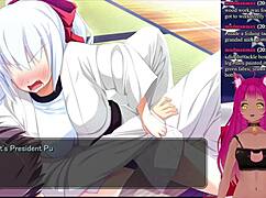 Hey, check out Vtuber gaming 'My Girlfriend is the President' part 5