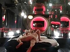 Veteran enjoys sucking my lady's pussy for money in home video.