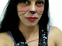 красивая ледибой в прямом эфире на фейсбуке творит дикий анал, вау! 😍