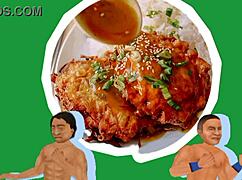 False hood ft nico moron wrestling with food