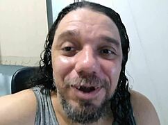 alice hael gives blowjob and handjob to test cured cock.