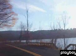 i think playboy model chelsie aryn gets nude in the desert outdoor