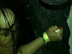 ladysexy blows random guy, latina sexy blowjob action.