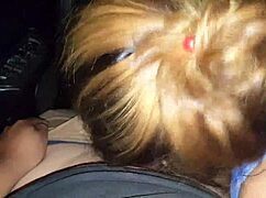 young sucking blowjob in the truck?