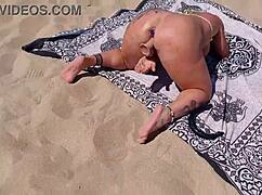 i got fucked on the beach as a good bitch