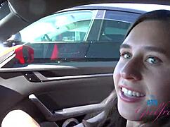 beach date with kourtney ray who loved her pussy played with and giving road head pov