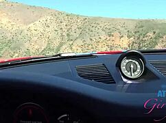 beach date with kourtney ray who loved her pussy played with and giving road head pov