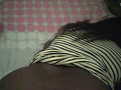 Big-ass phatass ebony caught on hidden cam during sneaky spy session