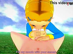 Rescue Zelda and fuck her hard!