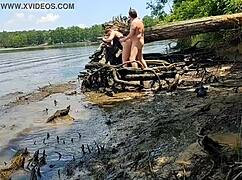 Thick Wife Fucked In Mud!