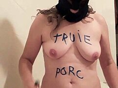 Female Slave Auto-Session Humiliation And Uro!