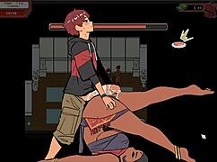 Playing spooky milk life hentai game with indian yoga teacher 😈