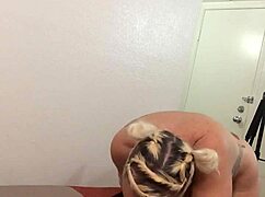 naughty neighbor stops by 2hot with interracial cock deepthroat and pussy blowjob