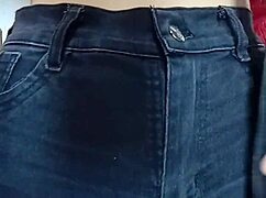 i'm playing with a belt on my pussy, spankin it hard