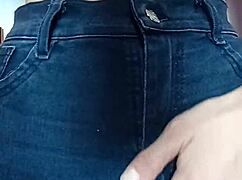 i'm playing with a belt on my pussy, spankin it hard