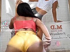 Guerra de Bunda 2 features dancing Latina teen with ass and slutty vibes