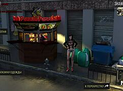 touch my breasts in this anime hentai groping game episode.