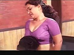 Tharani engages in group softcore sex with deepthroat and indian touches.