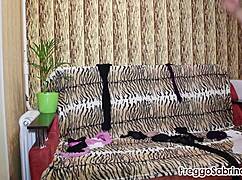 which stockings do you like best on this pregnant beauty