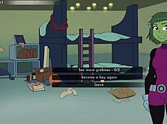 18Titans Part 3 - Starfire's Ass