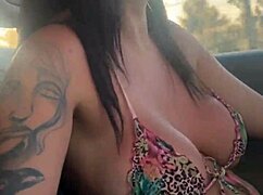 Skilled Prostitute Sucks Dick While Driving For Facial