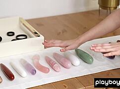 Amateur babes trying new sex toys and fucking monster cocks 😏