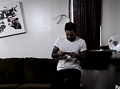 Petite Teen And Older Man In Group Activity