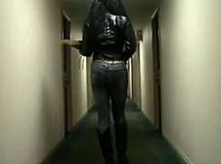 Shemale acts crazy in wild scene