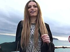 clara mia young naughty brunette enjoys big cocks in lingerie