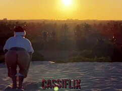 He catches mommy Noel masturbating and makes her orgasm outdoors