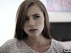 Stepsis and friend fuck stepbro in taboo threesome!