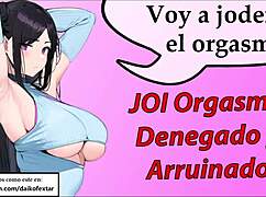 Shemale Ladyboy Gives Spanish JOI Until Orgasm