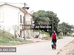 Ebony Beauty Has Great Sex With Stranger In Doggystyle, Bent Over, Missionary, And Riding Positions!