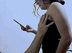 My stepsister talked to me while smelling her clothes, but it excited her