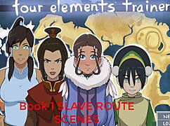 Book One All Scenes Four Elements Trainer