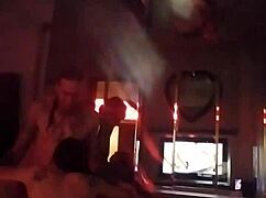 amateur couple in real life intimate moments