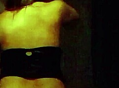 Amateur big ass curvy milf latina rides dildo while wet and gliding