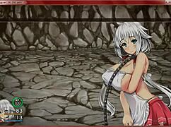 Rough Blowjob And Facial In Hentai Game!