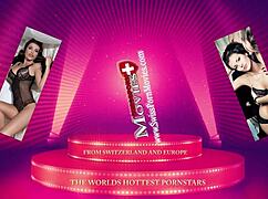 Junge stuhl-stripperin braucht schwanz zum ficken und facial orgasm