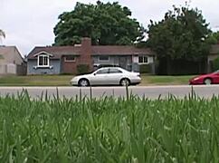 Kinky blonde takes two cumshots while sticking high heels in mouth 😈