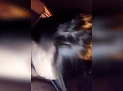 My ex shoots cum inside my mouth again during blowjob.