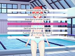 Doki Doki Literature Club Hentai Footjob Game