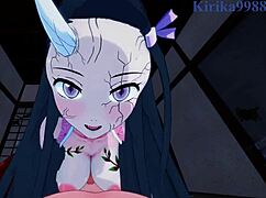 nezuko kamado and daki, intense pov sex, oops sorry