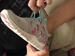 oh man, nikki lee young’s bare feet soles got licked by her nasty lover, so hot! i can’t believe how wild it was watching that footjob scene unfold with her small tits bouncing.