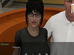 WVM 80 Katie Teases With Her Mature Curves, Yet Craves More In This Erotic Cartoon.